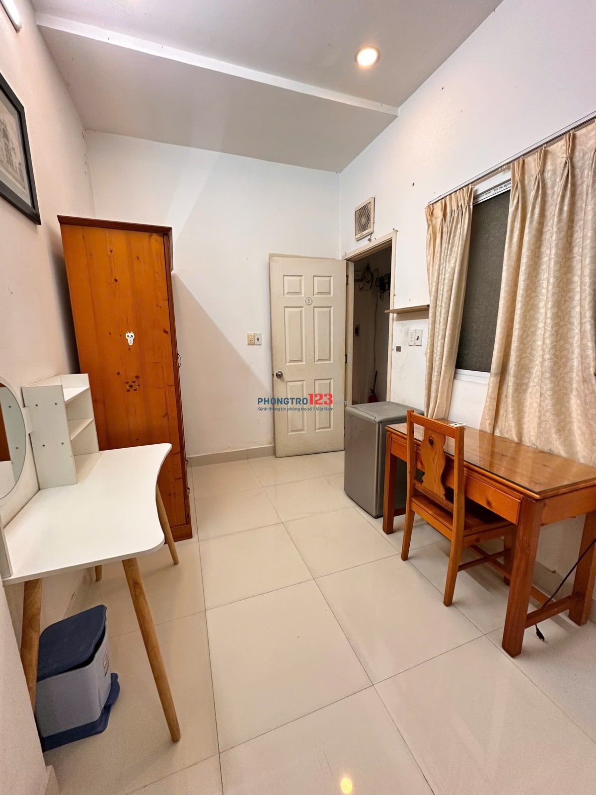 Studio Full Nội Thất, Cô Giang, Quận 1, Full Nội Thất, Cửa sổ Thoáng