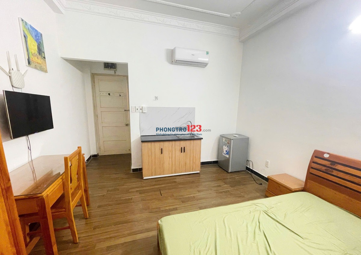 Studio Full Nội Thất, Cô Giang, Quận 1, Full Nội Thất, Cửa sổ Thoáng