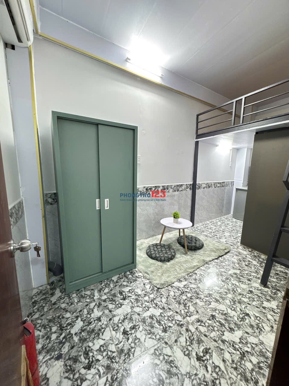 NGAY CHỢ AN NHƠN_DUPLEX CÓ NỘI THẤT Ở LIỀN FREE XE_MÁY GIẶT CHUNG_1PHÒNG DUY NHẤT