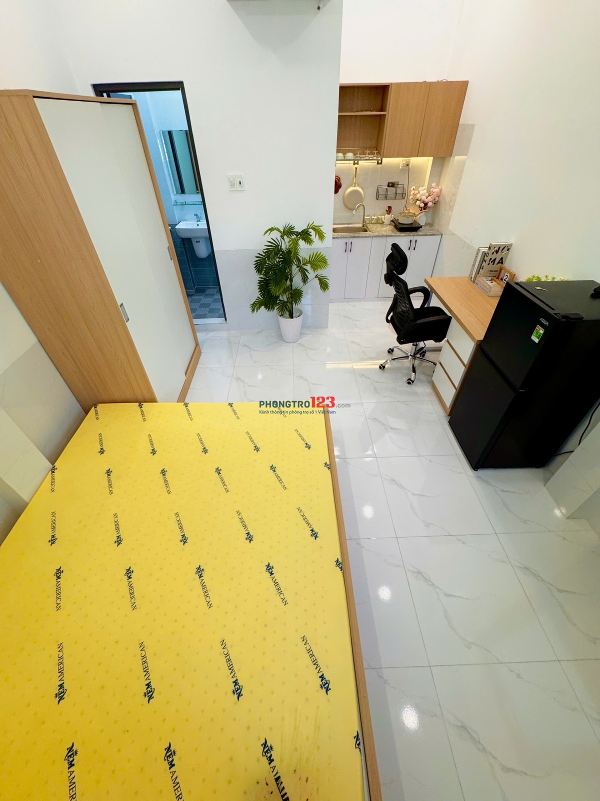 Cho thuê Căn hộ Mini, 26m2, Full nội thất, Cửa sổ thoáng, Sát bên ĐH Y Dược Cần Thơ