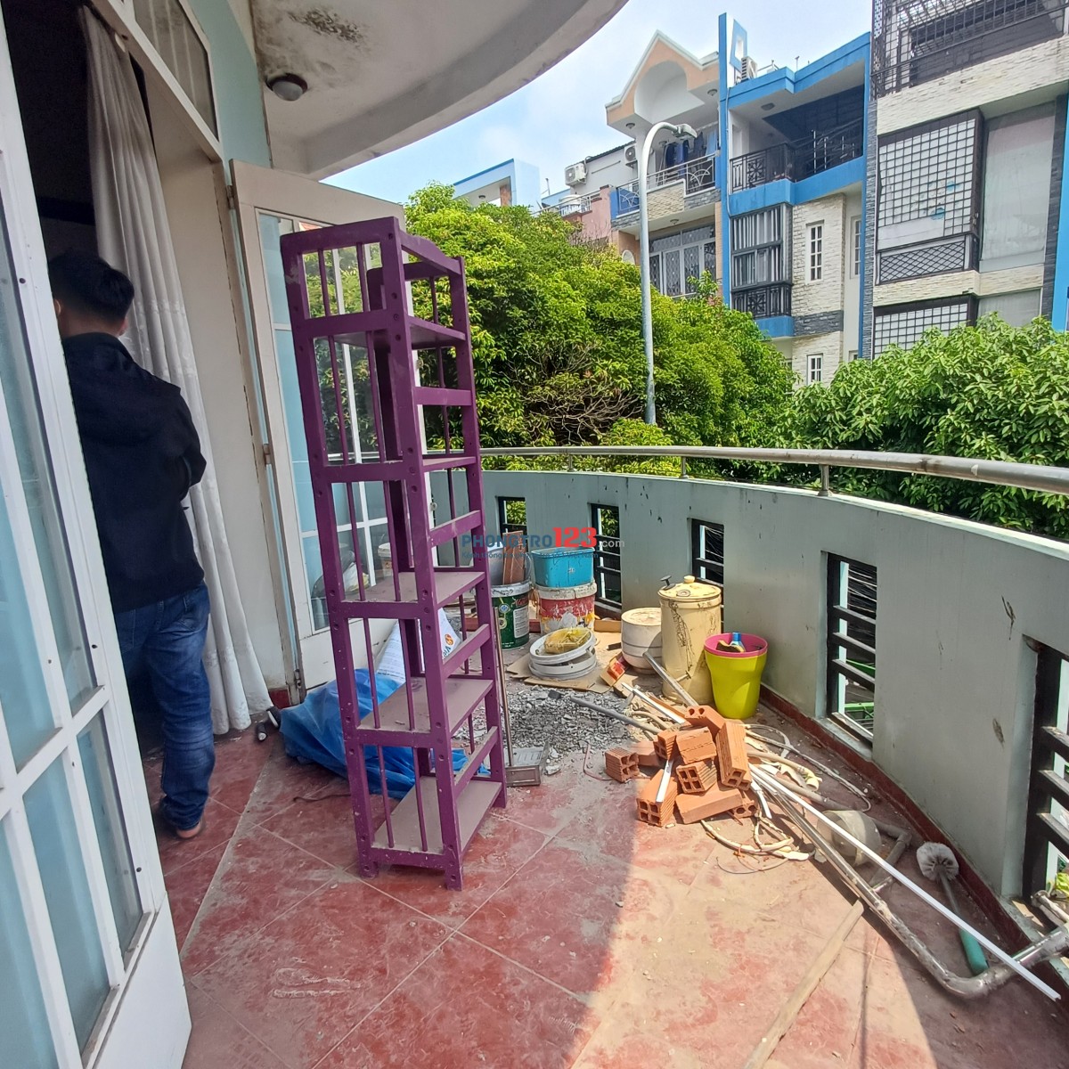 Căn Hộ Mới 1PN Tách Bếp - Ban Công 45m2 - Máy Giặt Riêng - Bình Lợi Gần ĐH Văn Lang CS3