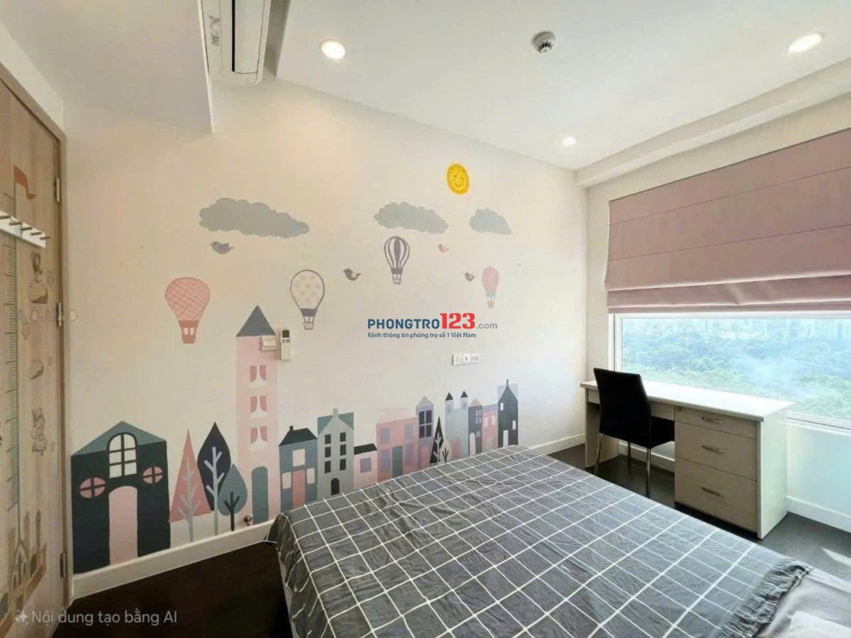 Chung cư PN Techcons, Hoa Sứ, Phú Nhuận: 90m2, 16 tr/th, 2p ngủ, NT.