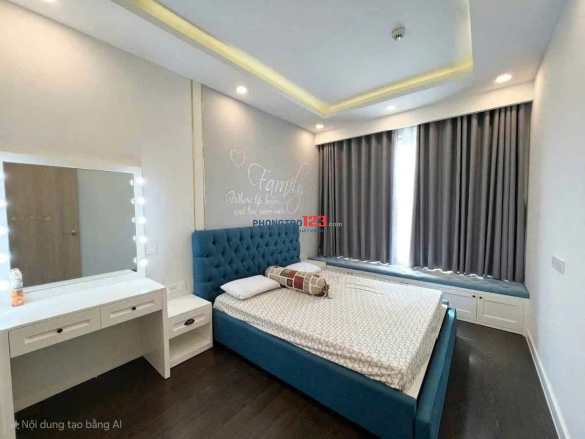 Chung cư PN Techcons, Hoa Sứ, Phú Nhuận: 90m2, 16 tr/th, 2p ngủ, NT.