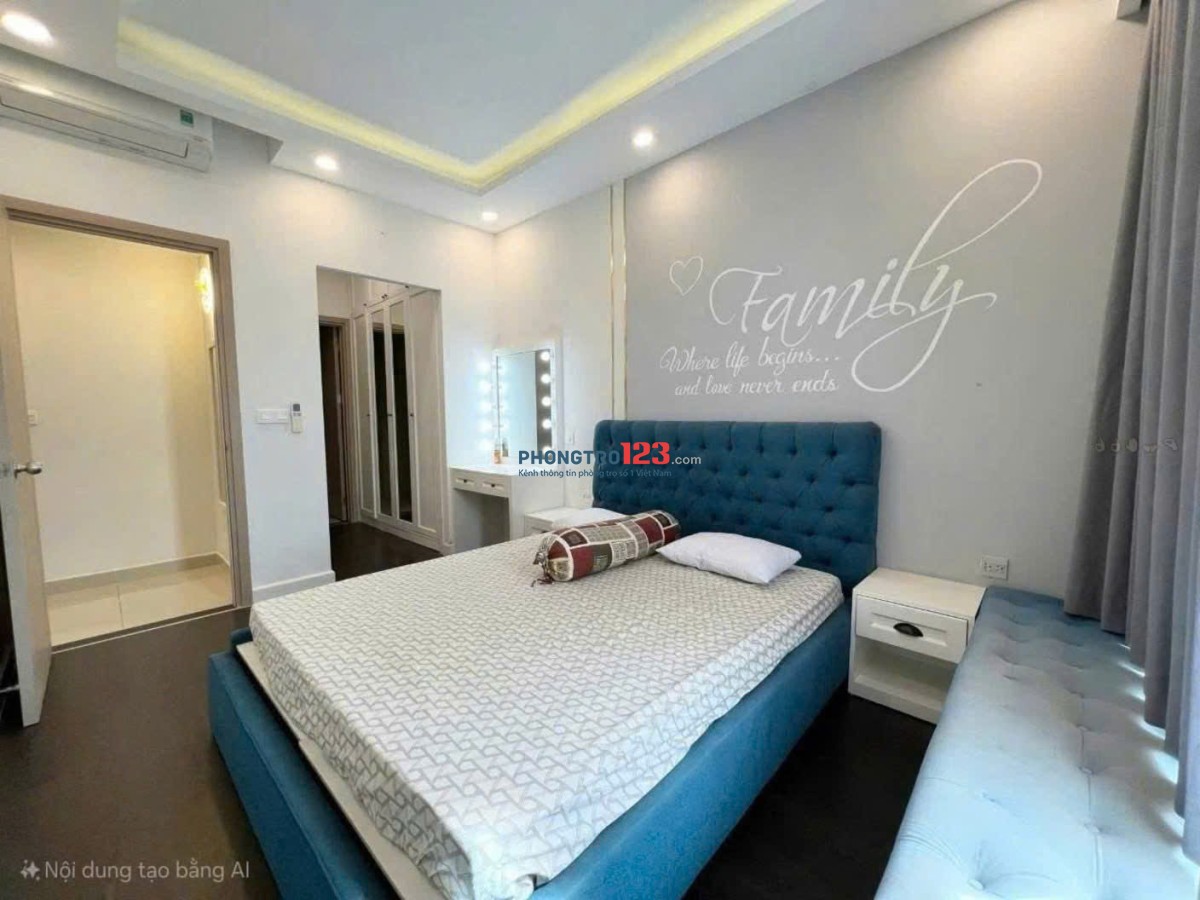 Chung cư PN Techcons, Hoa Sứ, Phú Nhuận: 90m2, 16 tr/th, 2p ngủ, NT.