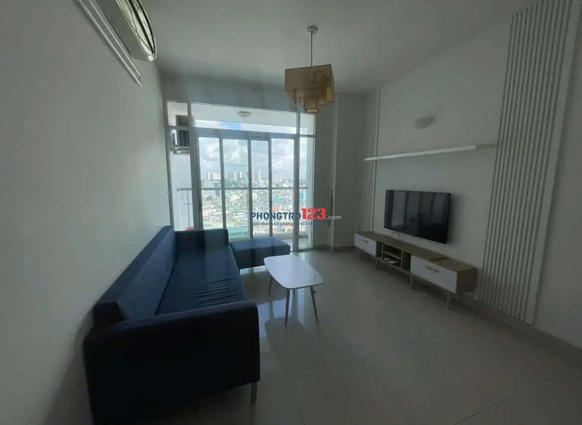 Chung cư PN Techcons, Hoa Sứ, Phú NHuận: 90m2, 2p ngủ, NT, 16tr5/th