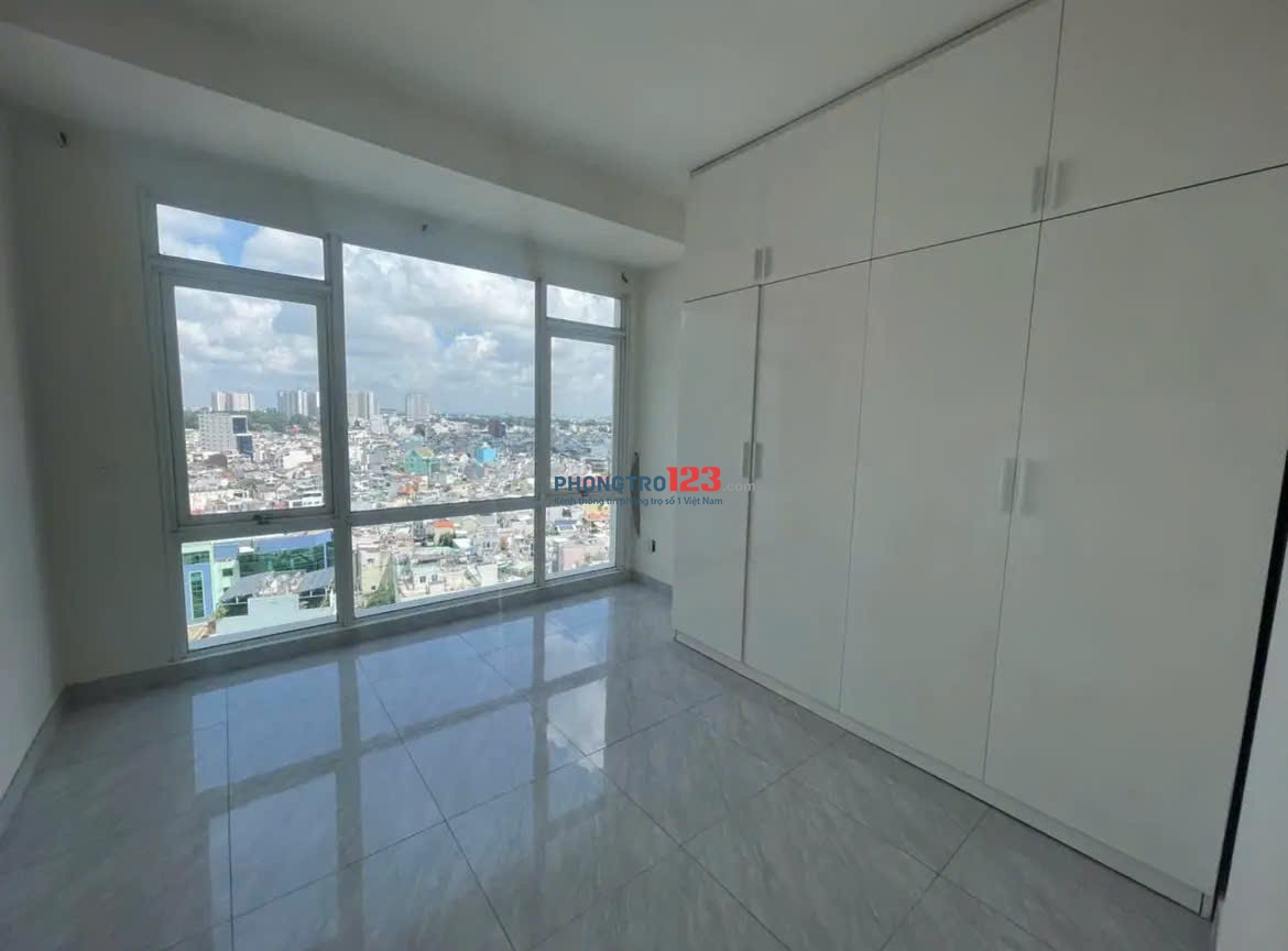 Chung cư PN Techcons, Hoa Sứ, Phú NHuận: 90m2, 2p ngủ, NT, 16tr5/th