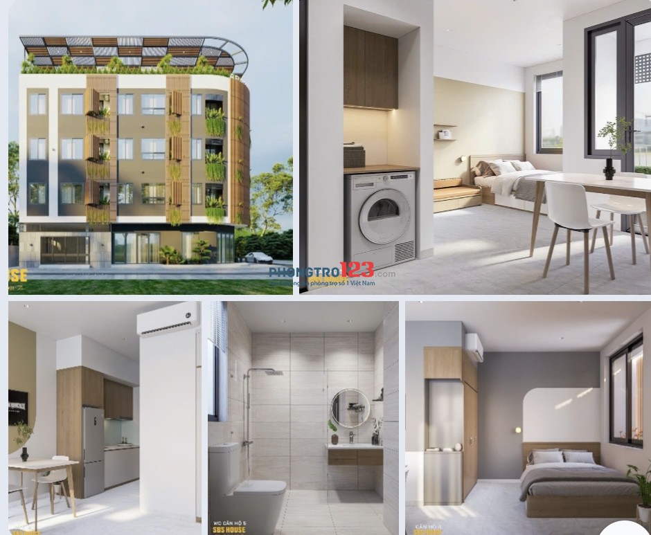 Cho thuê căn hộ mới 100%, góc 74 Trung Lương - Võ Sạ