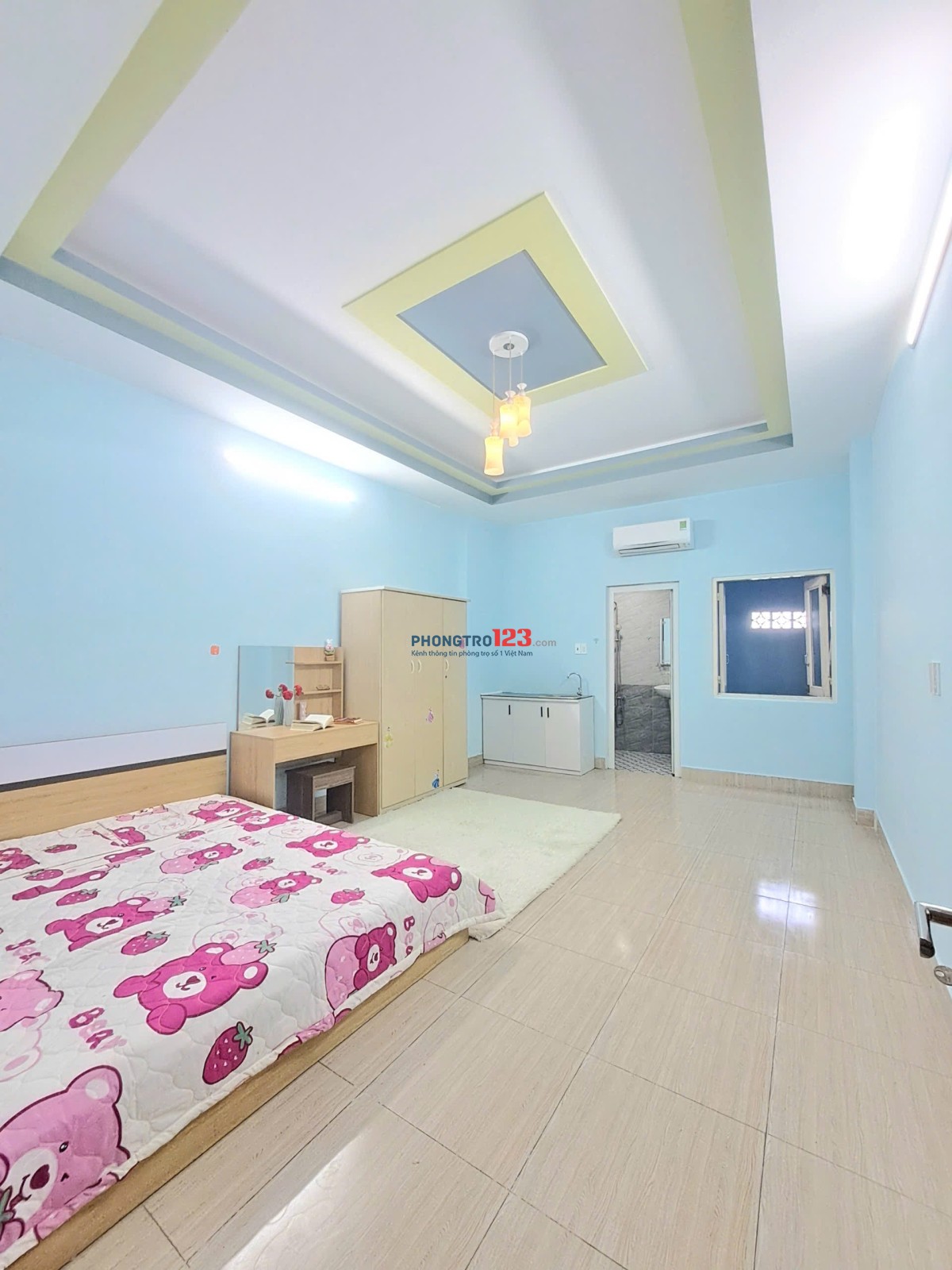 TRỐNG PHÒNG SIÊU RỘNG NGAY CHUNG CƯ GREEN TOWN, NGÃ 4 GÒ MÂY, SÁT QL1A