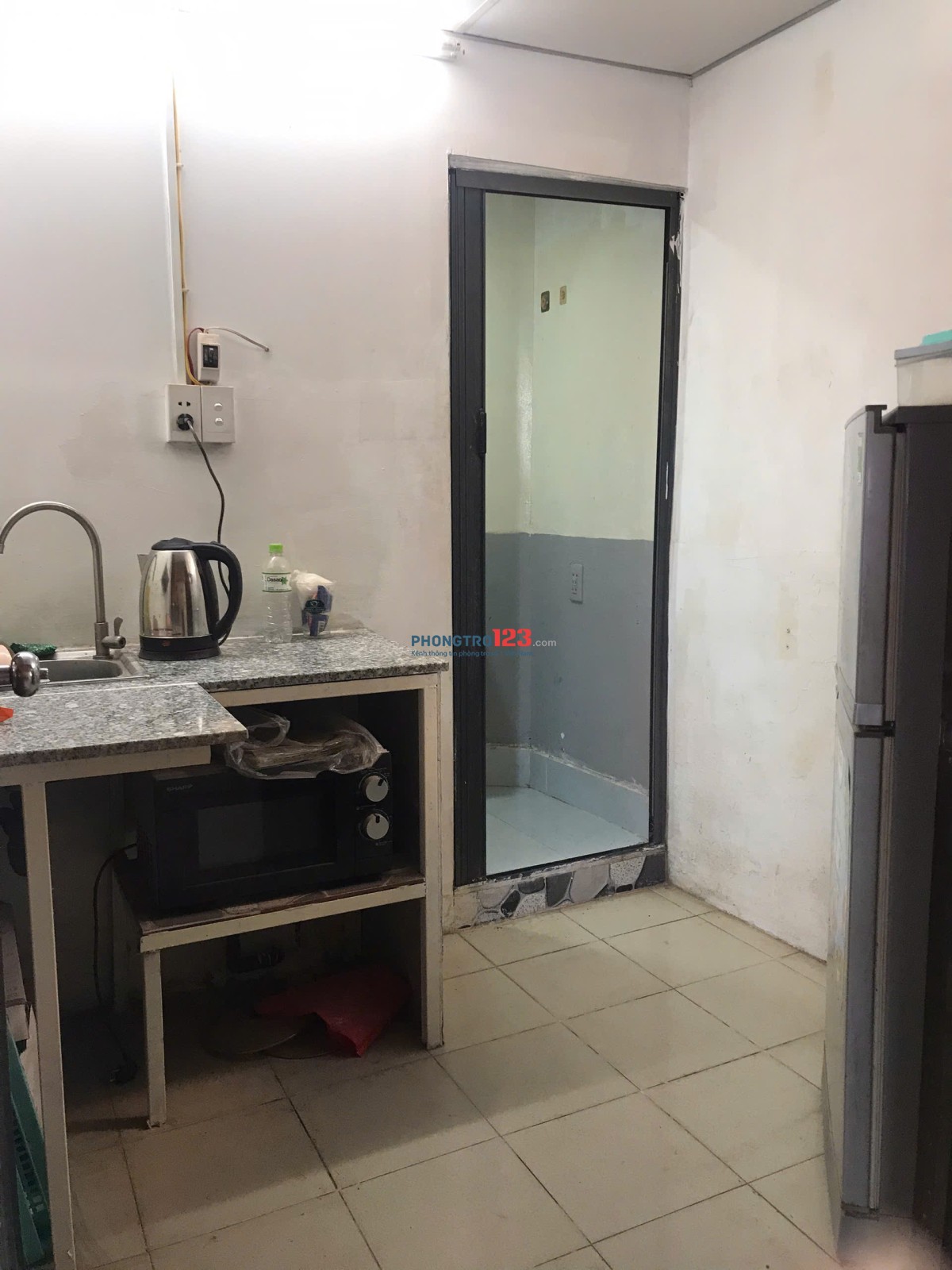 1PN TÁCH BẾP- BANCOL LỚN- TẮM NC NÓNG- FULL NỘI THẤT- 5 TR/TH