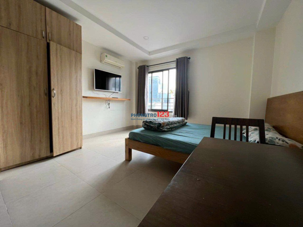 TRỌ BÌNH THẠNH GẦN NGÃ TƯ HÀNG XANH - STUDIO 34m2 FULL NỘI THẤT CỬA SỔ LỚN - XÔ VIẾT NGHỆ TĨNH - BT