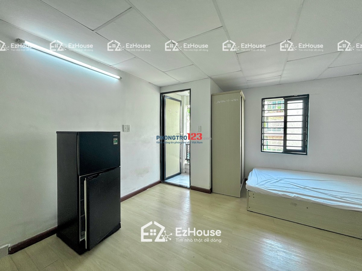 TRỌ BÌNH THẠNH GẦN Q1,Q3, NGÃ TƯ HÀNG XANH - STUDIO 35m2 BAN CÔNG CỬA SỔ LỚN - NGÔ TẤT TỐ - BTHANH