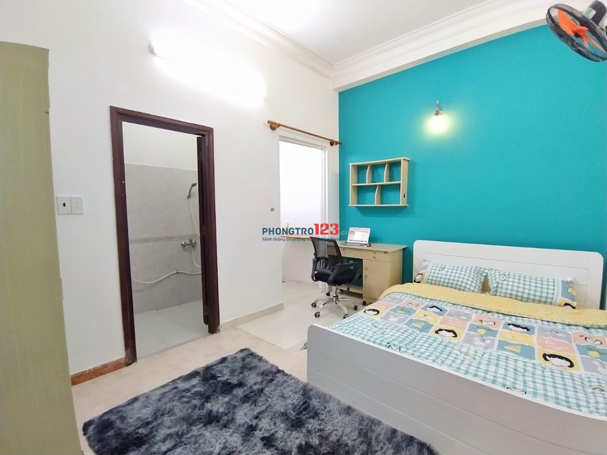 Studio full tiện nghi cho 2 người 2 xe dọn vào ở ngay Đào Duy Anh giao Hồ Văn Huê