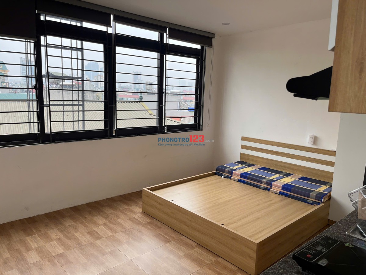 Cho thuê phòng khép kín, full nội thất, thang máy, máy giặt, cửa vân tay, full cửa sổ