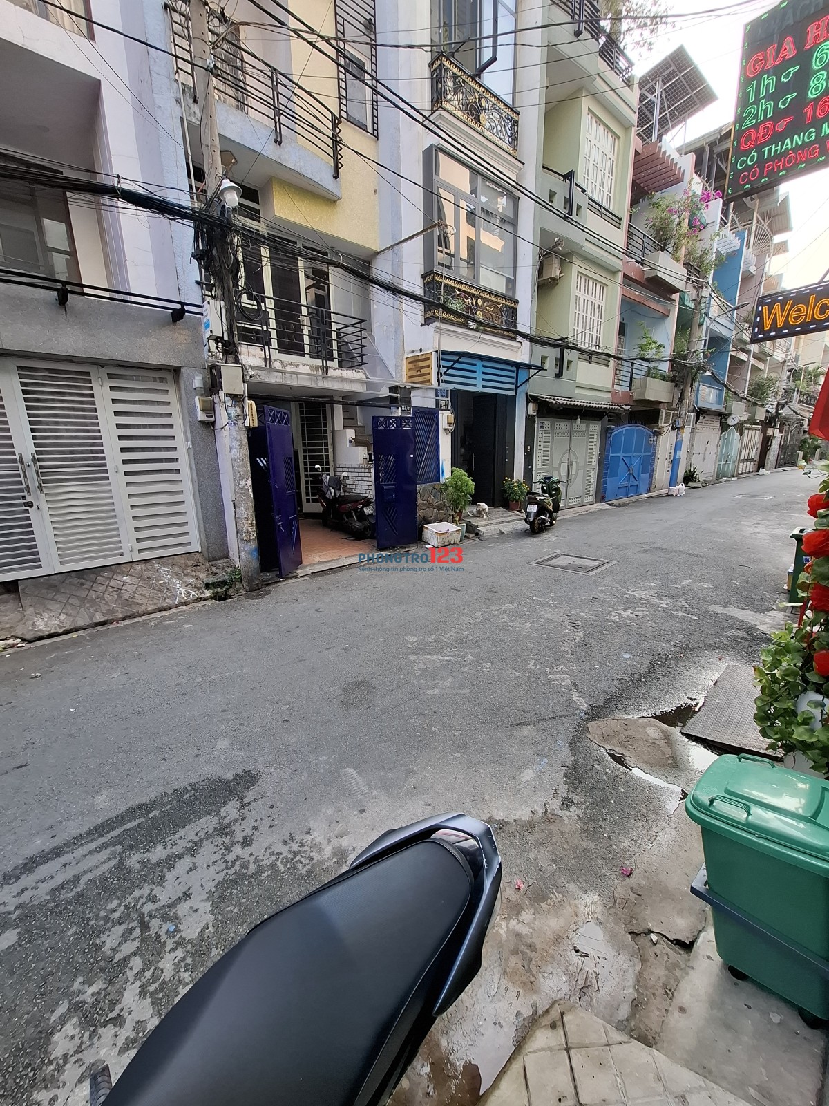 Cho thuê phòng mới nội thất cơ bản