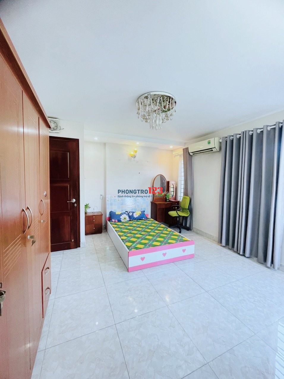 Vị trí thuận tiện, phòng đầy đủ nội thất, gần ngã 4 Thủ Đức, khu CNC