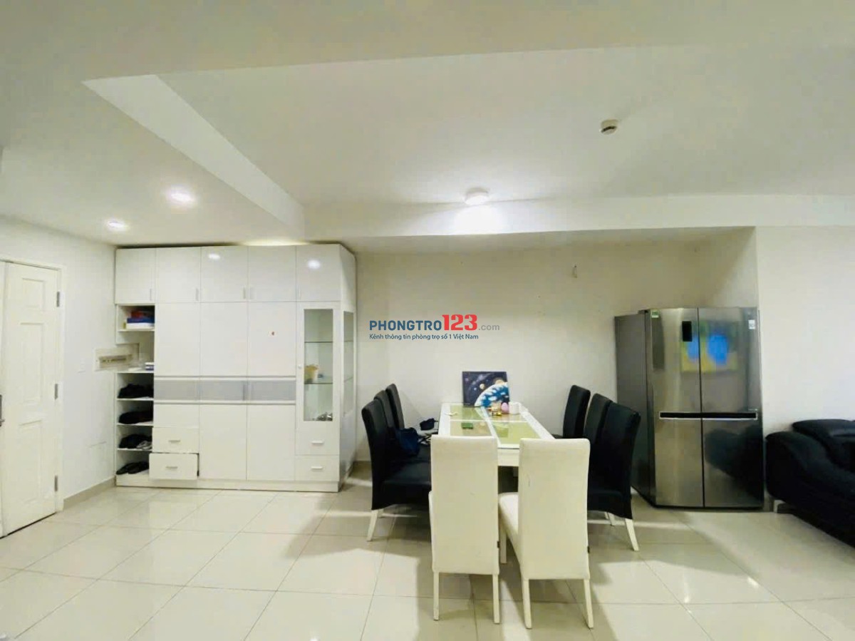 Chung cư Bàu Cát, Tân Bình: 79m2, 2p ngủ,2wc, 10tr/th, Nội thất mới.