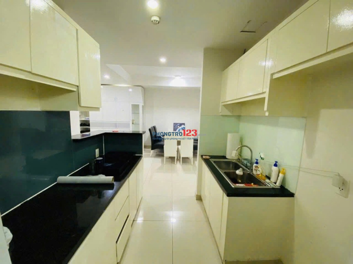 Chung cư Bàu Cát, Tân Bình: 79m2, 2p ngủ,2wc, 10tr/th, Nội thất mới.