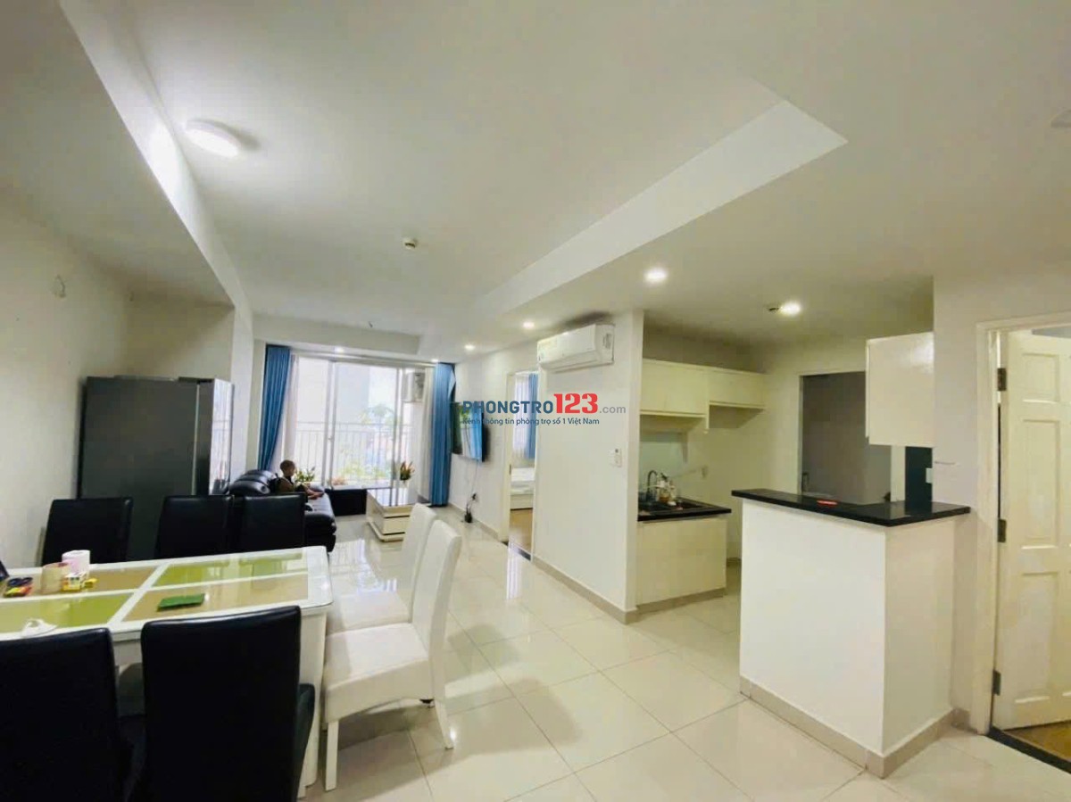 Chung cư Bàu Cát, Tân Bình: 79m2, 2p ngủ,2wc, 10tr/th, Nội thất mới.