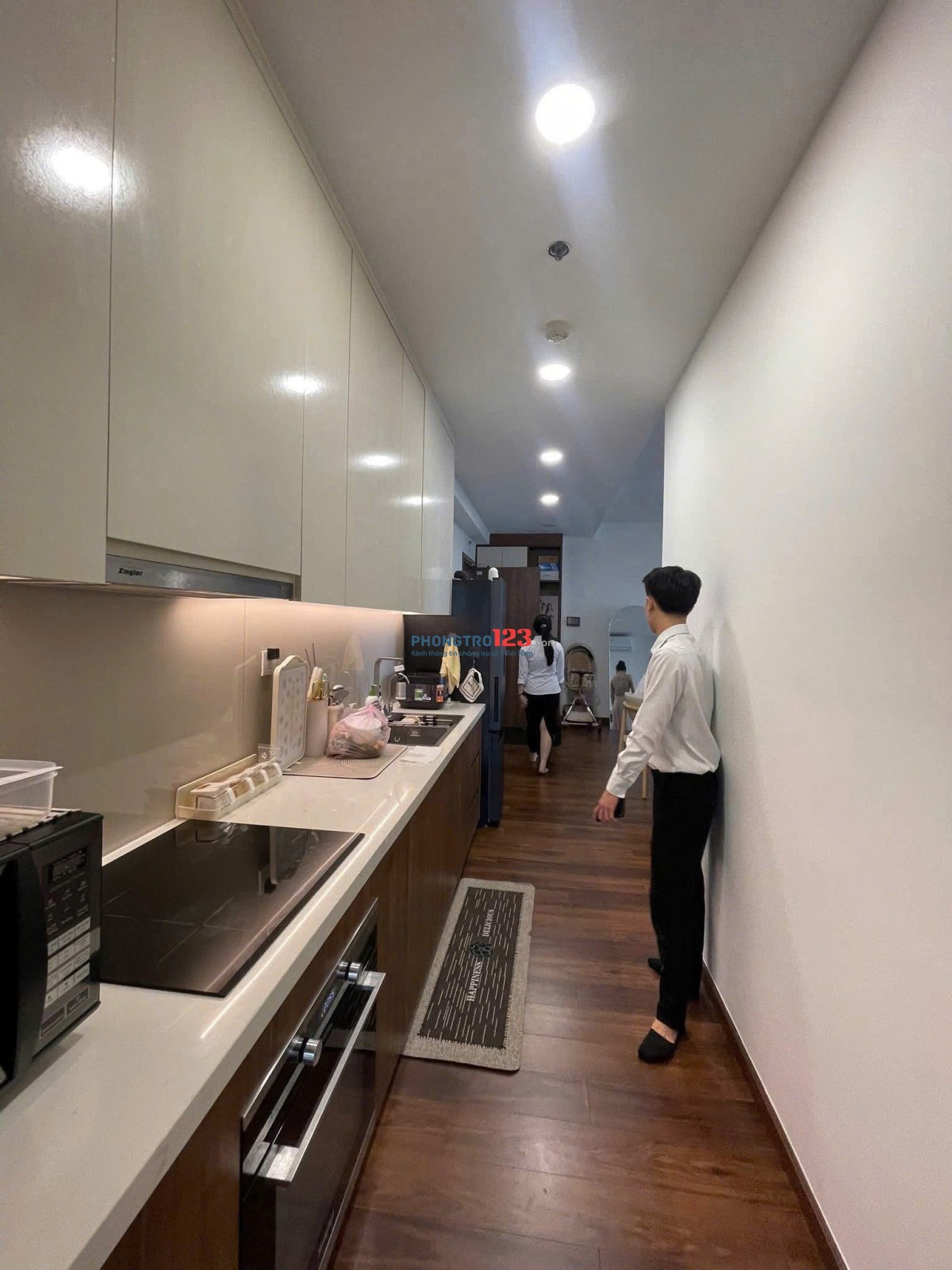 Chung cư PN Tech, Hoa Sứ, PN: 90m2, 2PN, 2WC, 16triệu, Full NT