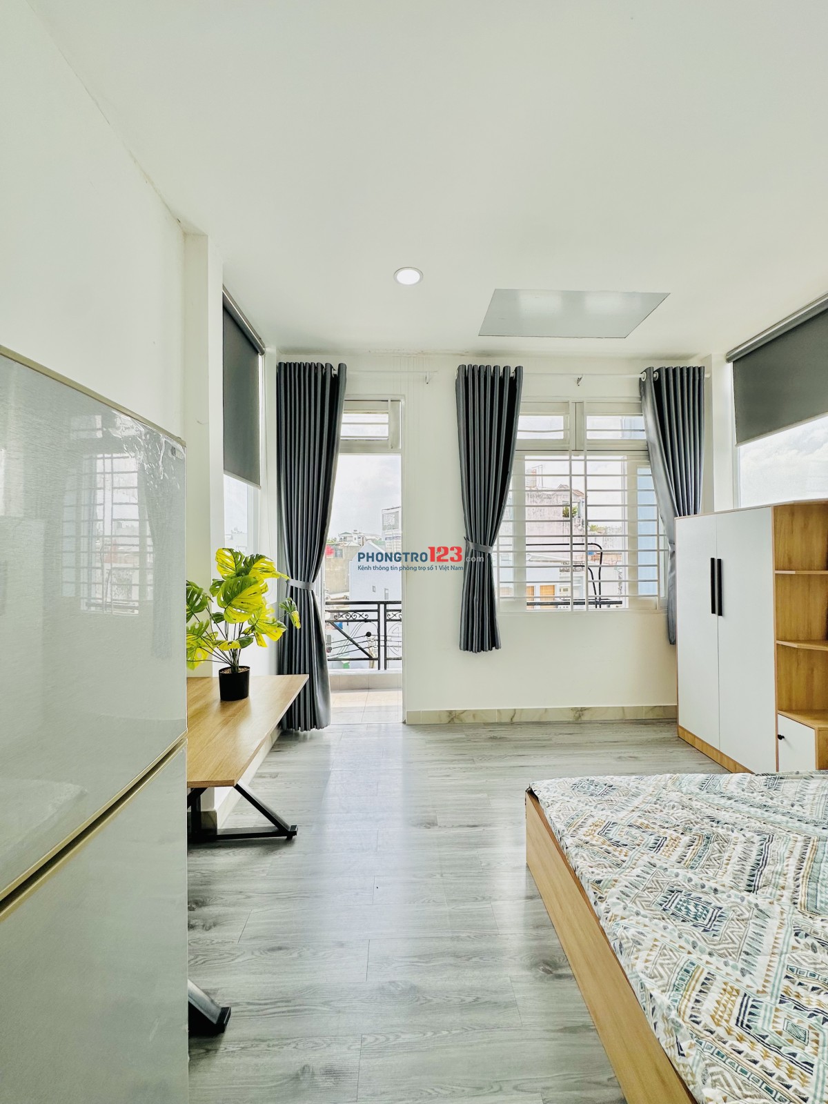 TRỐNG 2PHÒNG BAN CÔNG+CỬA SỔ GIẾNG TRỜI_FULL NỘI THẤT Ở LIỀN NGAY CHỢ PHẠM VĂN BẠCH_HUỲNH VĂN NGHỆ