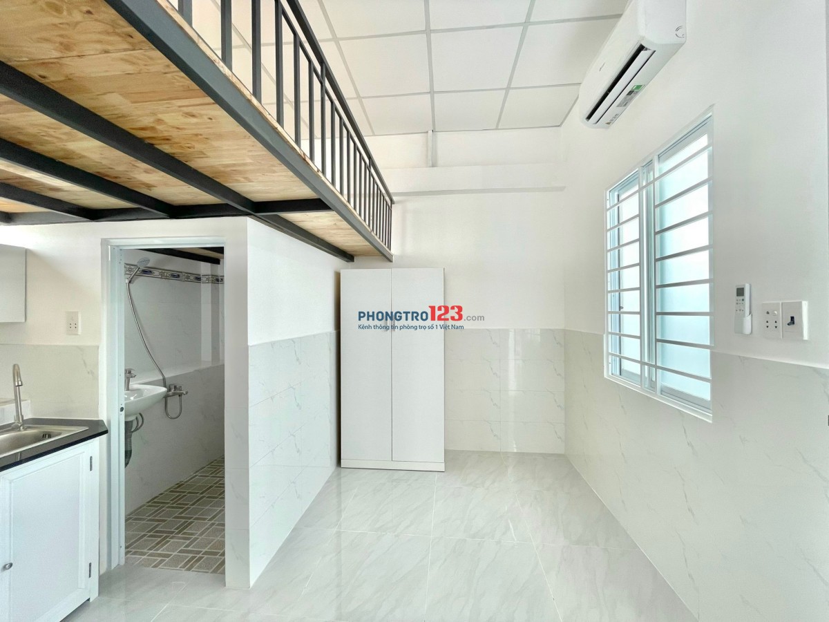Phòng trọ có gác giá sinh viên Phan Huy Ích - P15 - Tân Bình