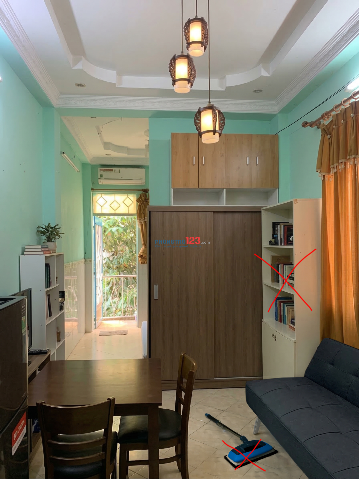 CHO THUÊ STUDIO 42M2 SIÊU RỘNG - FULL NỘI THẤT TẠI TÔN ĐẢN, QUẬN 4