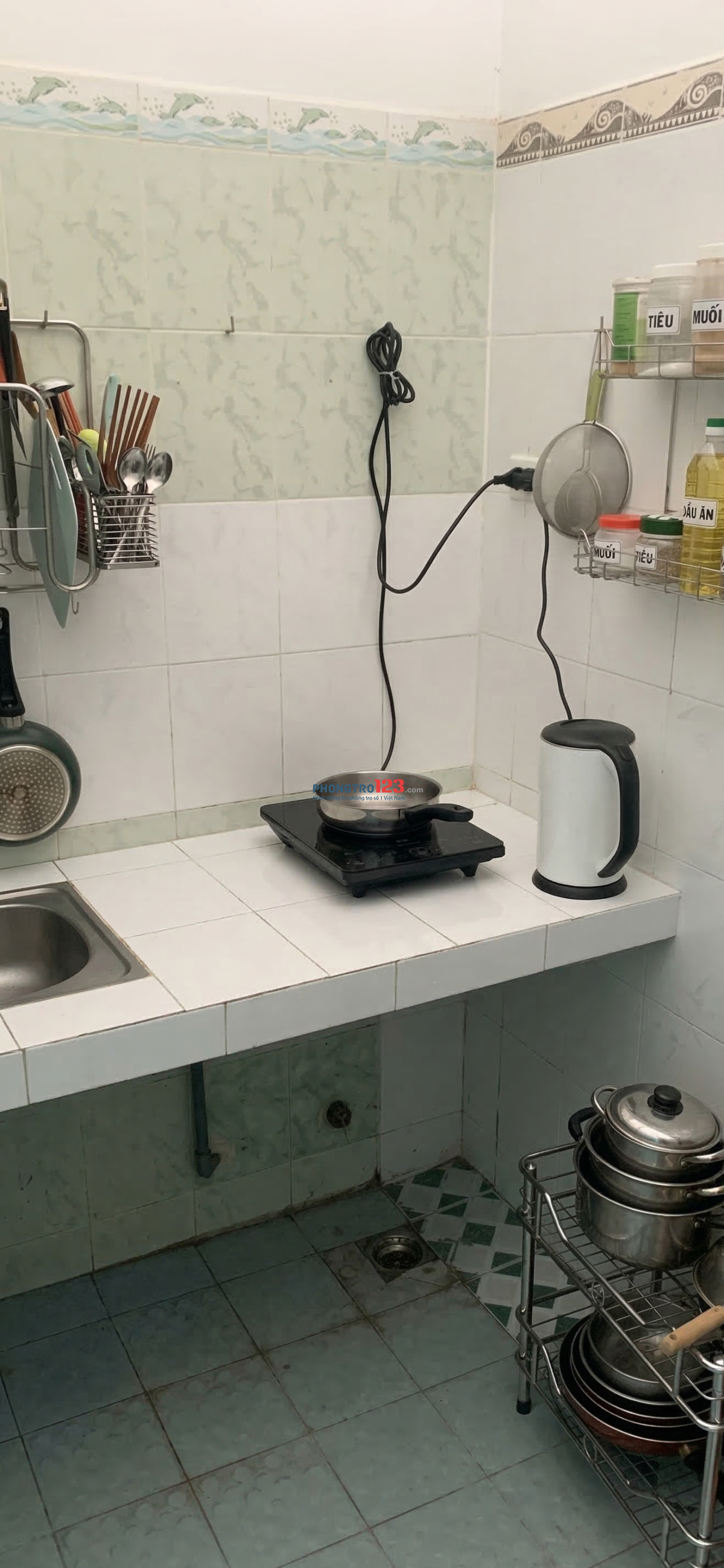 CHO THUÊ STUDIO 42M2 SIÊU RỘNG - FULL NỘI THẤT TẠI TÔN ĐẢN, QUẬN 4