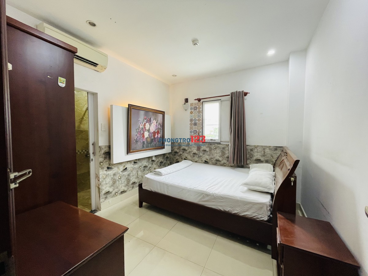 Phòng Đầy Đủ Tiện Nghi Q.Bình Thạnh, Có bếp, Có Bảo vệ, Thang Máy. Dt: 20m2. Giá: 4tr/tháng