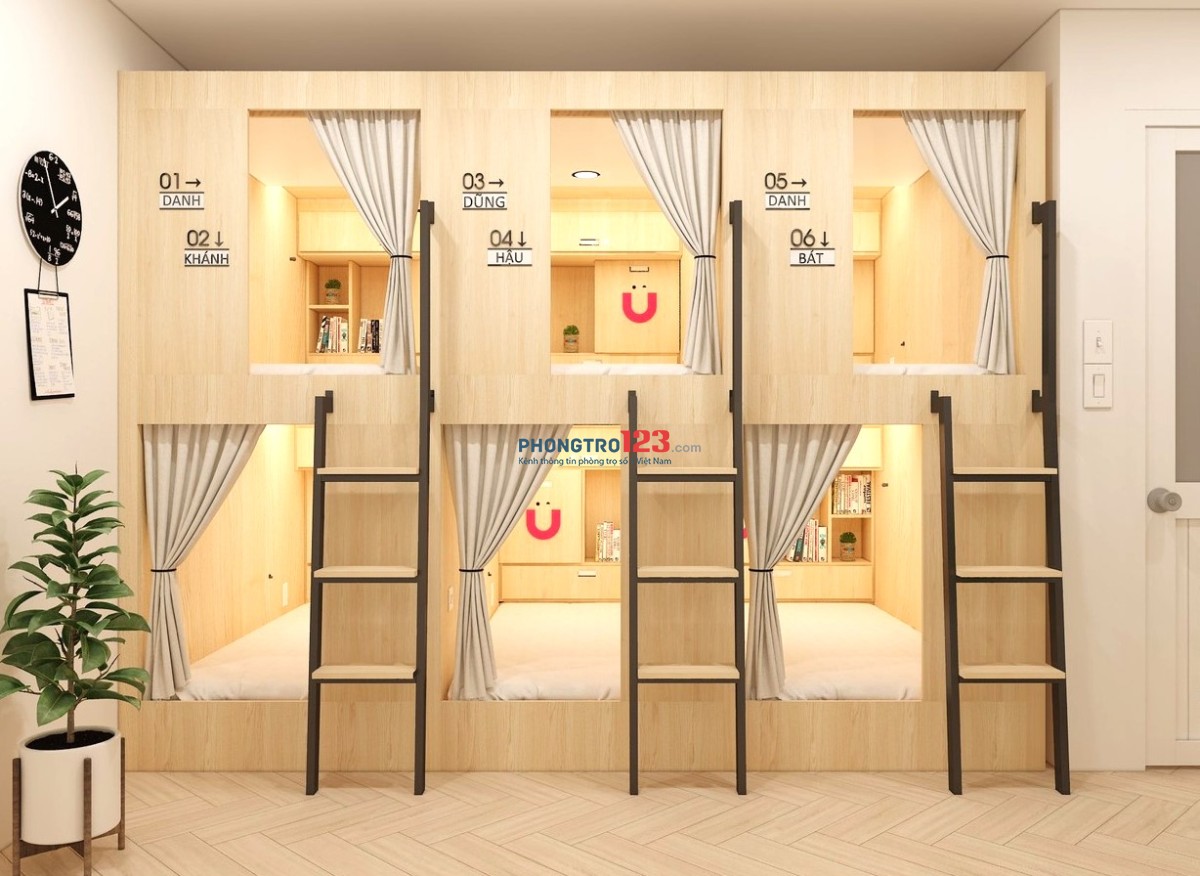 Hệ thống phòng trọ 1 người Full NT, Sleepbox Tân Bình giá từ 1TR7 TRỌN GÓI