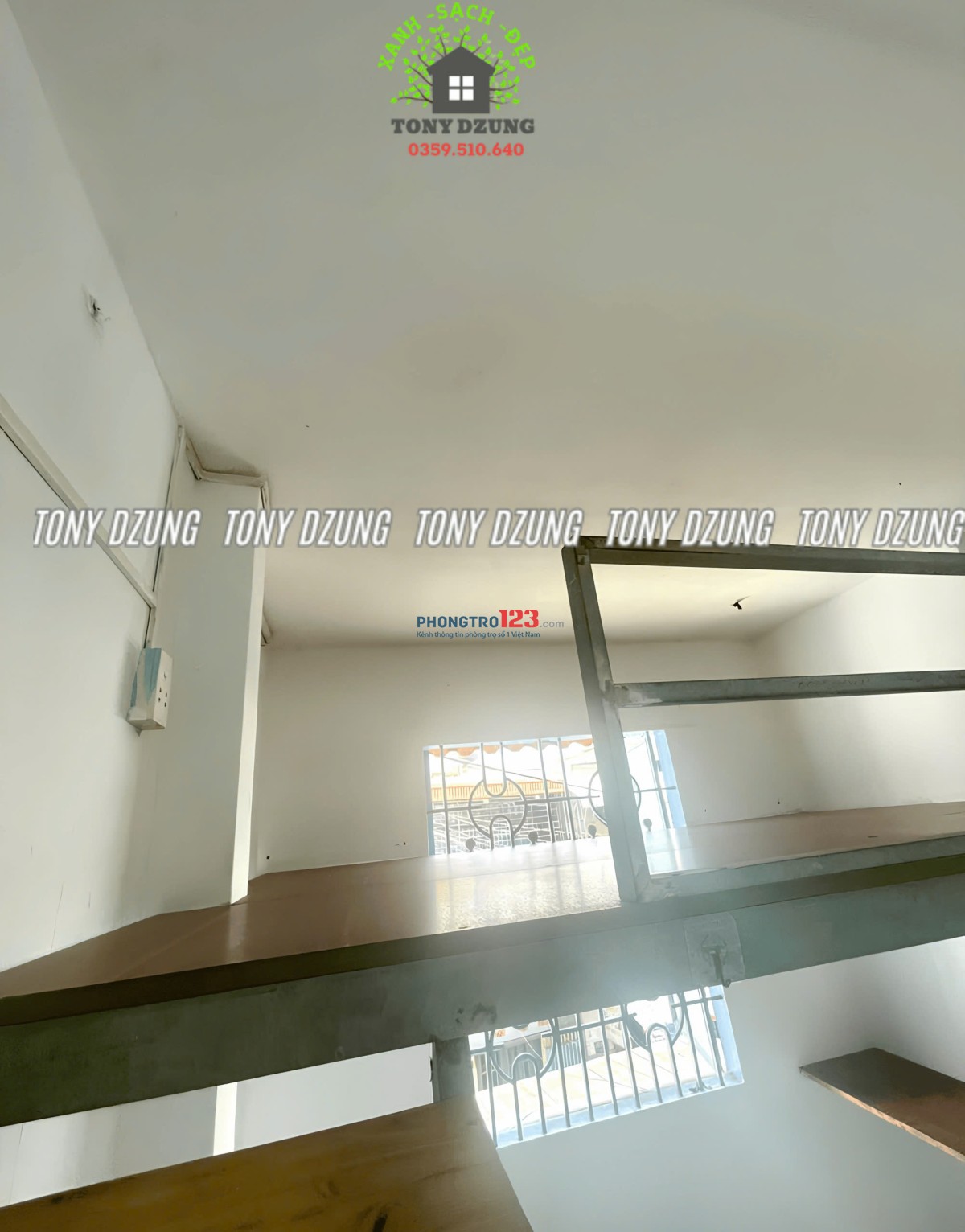 Phòng cửa sổ thoáng, có ban công nhỏ, lầu 1, sạch sẽ & an ninh, NGAY EMART & VICOM PHAN VĂN TRỊ