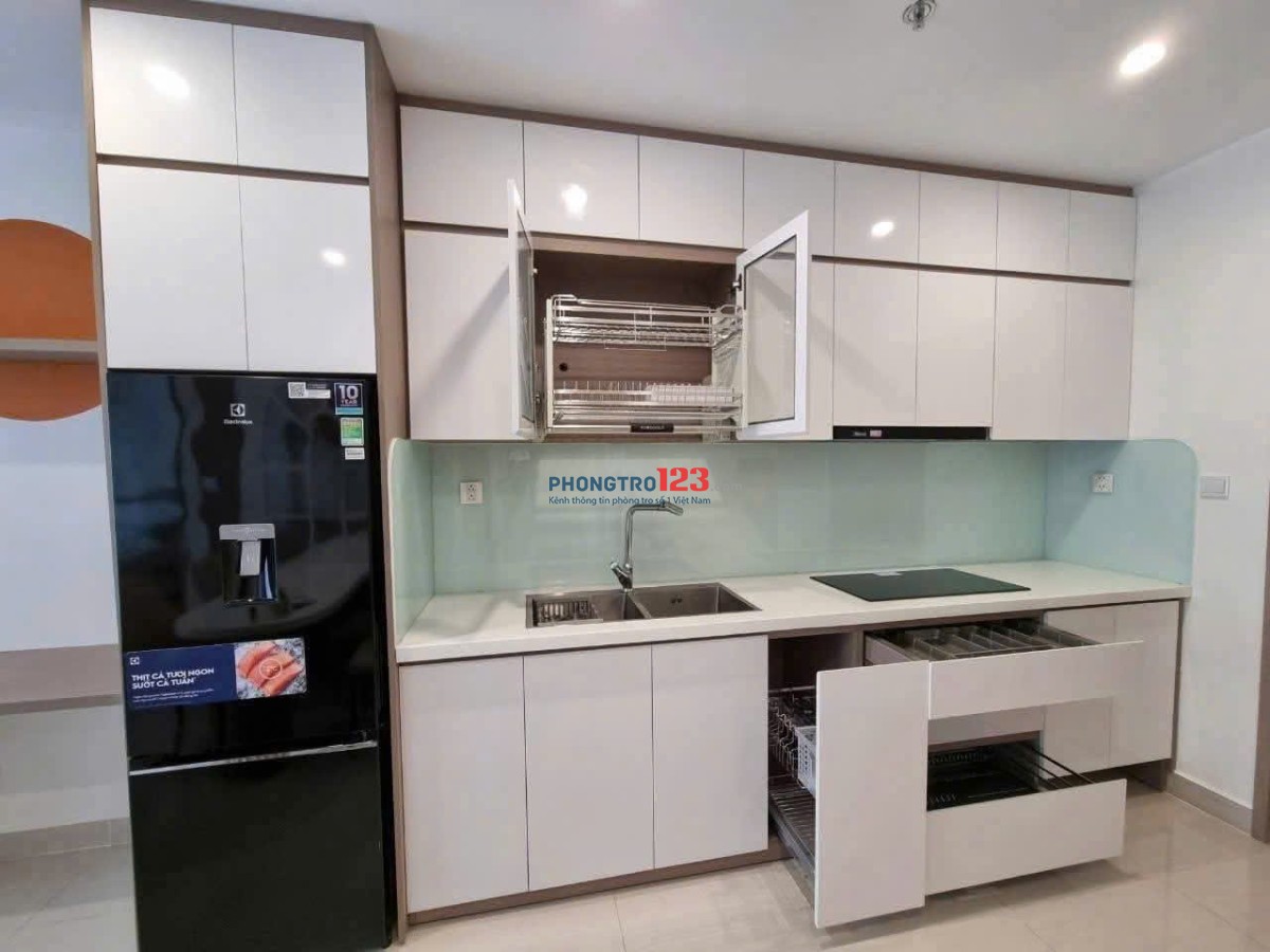 Chung cư Mansion, Phổ Quang, PN: 75m2, 2p ngủ, NT mới, 16tr/th