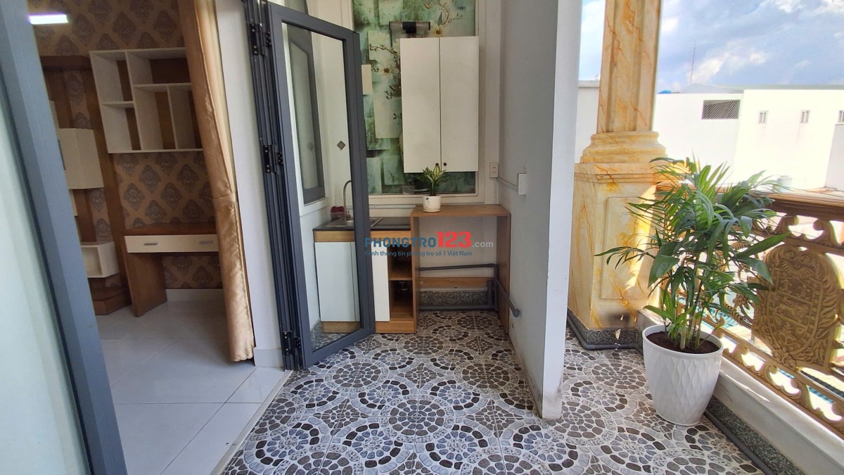 CĂN HỘ BAN CÔNG 48M2 FULL NỘI THẤT NGAY EMART PHAN HUY ÍCH