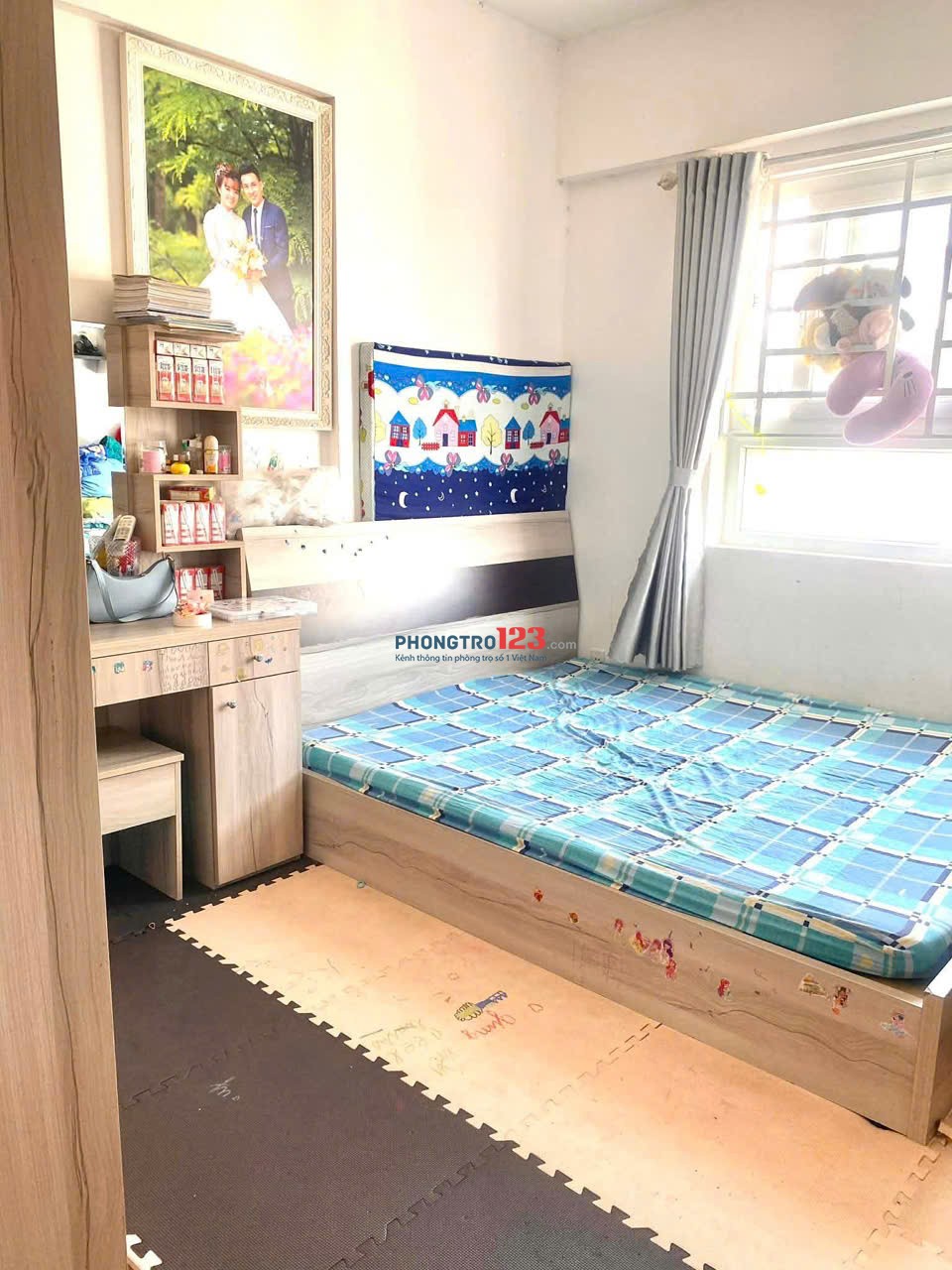 Chung cư Bàu Cát, Hồng Lạc, TB: 75m2, 2p ngủ, NTCB, 9,5triệu