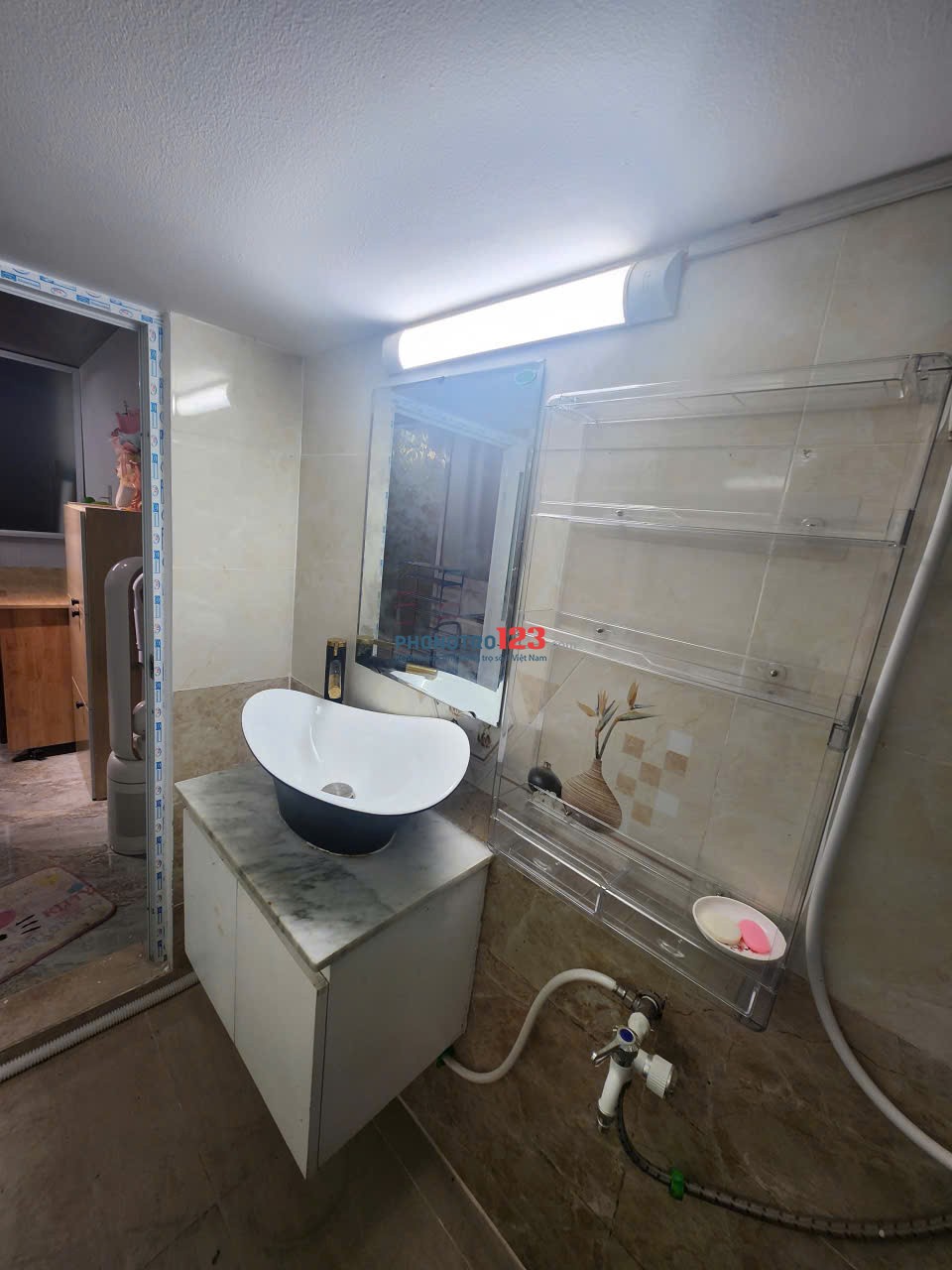 Cho thuê 2 phòng trọ mới, đẹp, đầy đủ tiện nghi, giờ giấc tự do, 12m2, hẻm xe tải. Giá: 3tr200đ/th