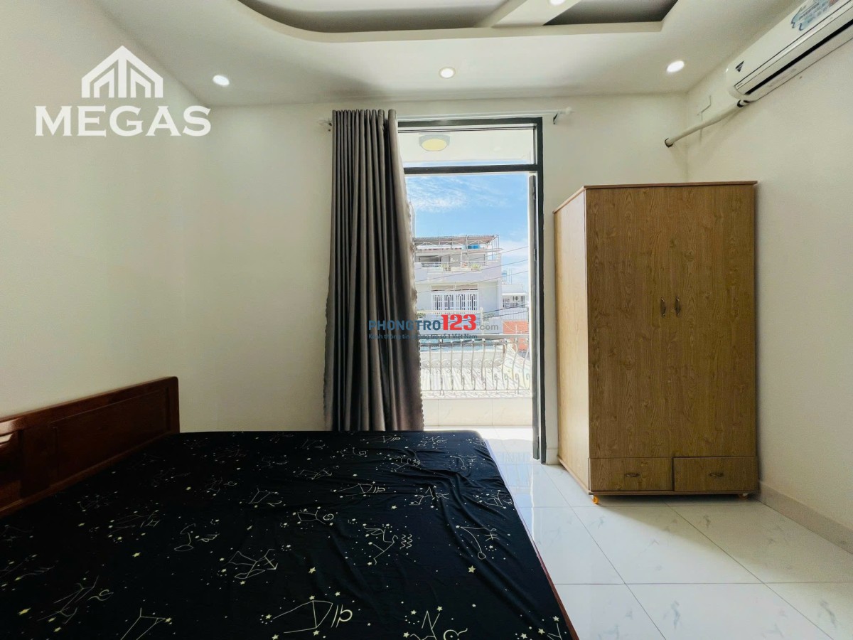 PHÒNG FULL NỘI THẤT, BAN CÔNG RIÊNG, NGAY CVPM QUANG TRUNG, BỆNH VIỆN Q12