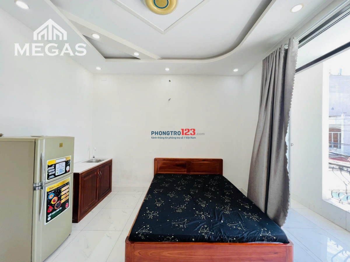 PHÒNG FULL NỘI THẤT, BAN CÔNG RIÊNG, NGAY CVPM QUANG TRUNG, BỆNH VIỆN Q12