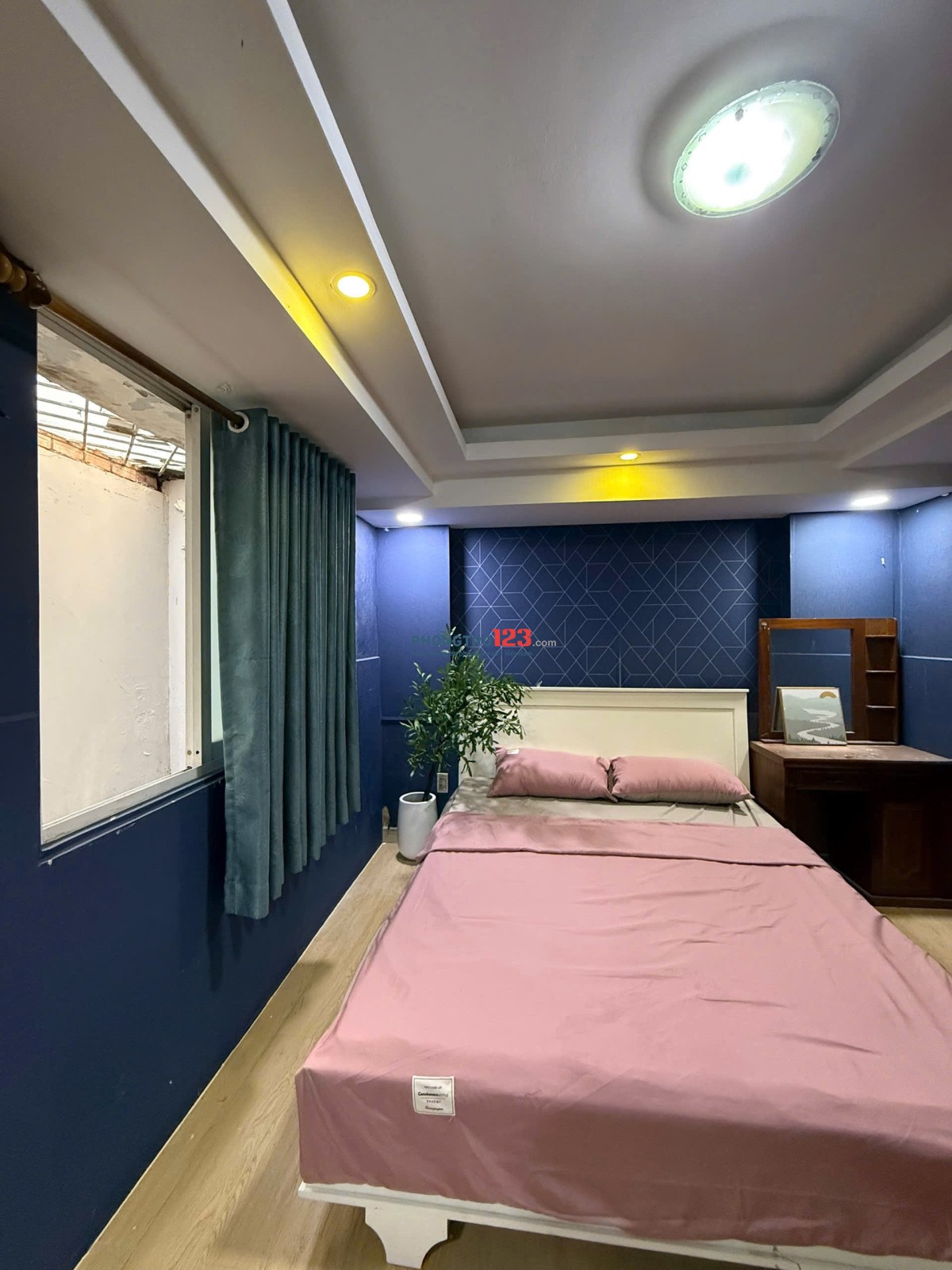 Cho thuê phòng giá rẻ cửa sổ trời KDC Trung Sơn