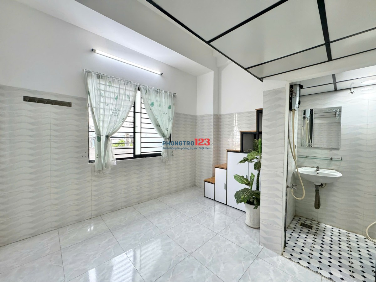 Duplex đón nắng cửa sổ thoáng full tiện nghi Phan Văn Trị gần học viện Cán Bộ