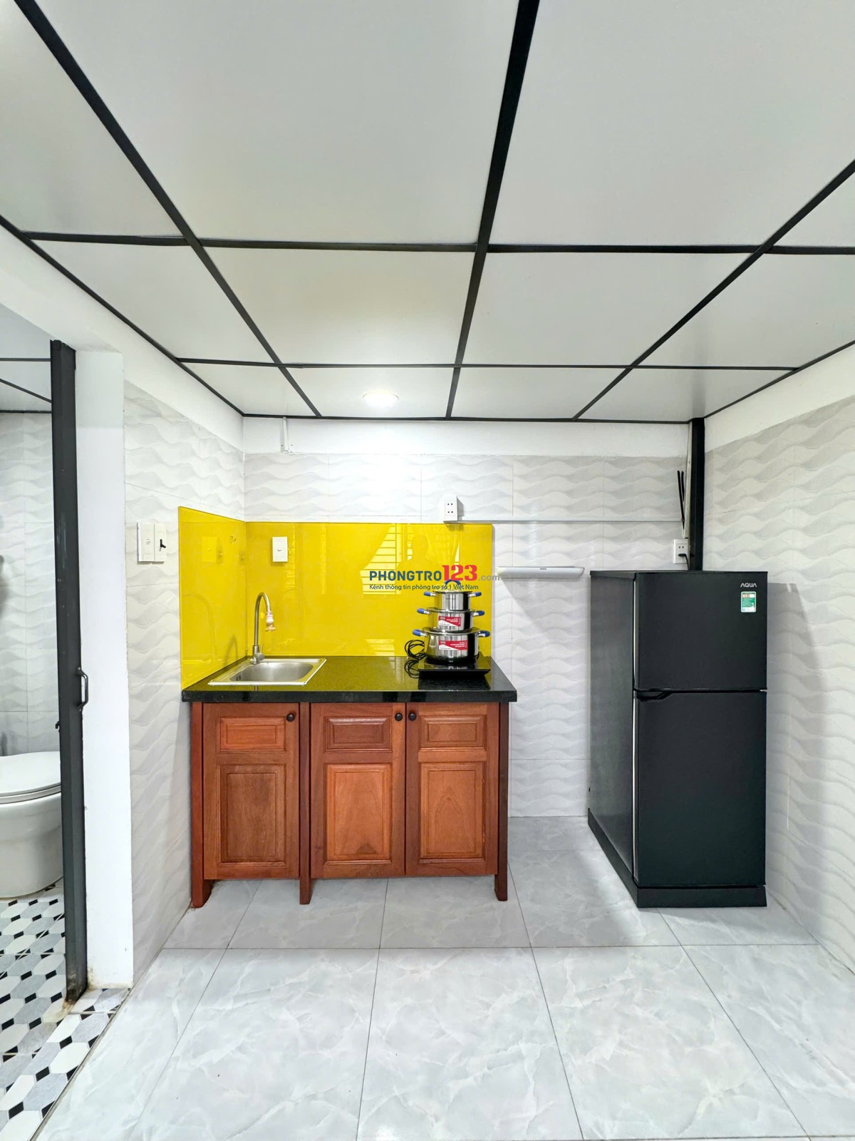 Duplex đón nắng cửa sổ thoáng full tiện nghi Phan Văn Trị gần học viện Cán Bộ