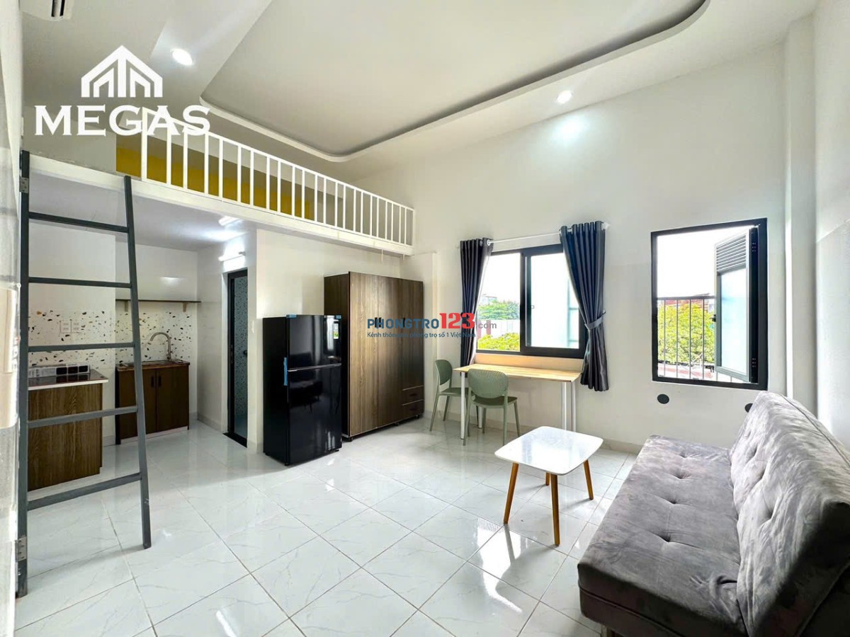 CHO THUÊ PHÒNG MỚI XÂY 100%, CỬA SỔ THOÁNG, NGAY CVPM QUANG TRUNG, TÔ KÝ.