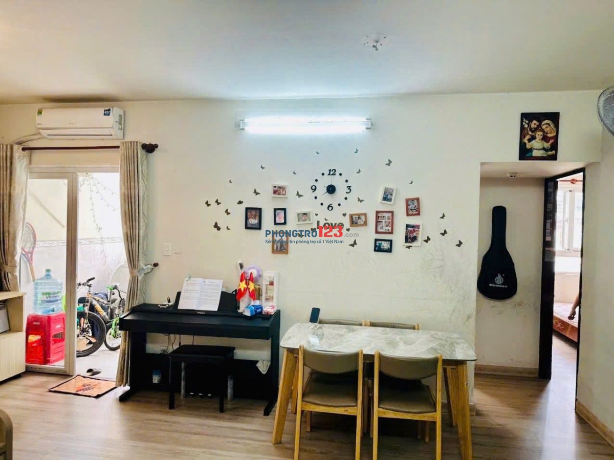 Chung cư An Dương Vương, Q5: 9triệu, 2p ngủ, Full NT, 70m2