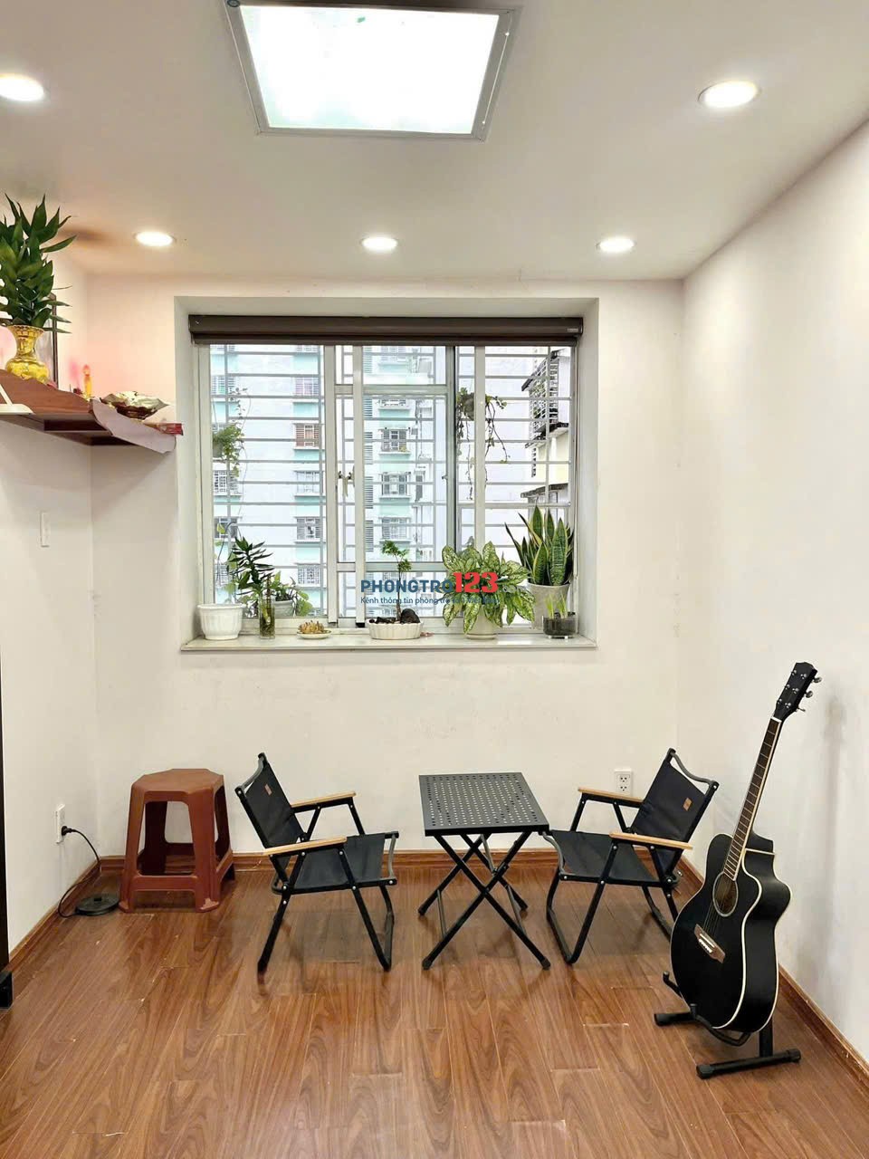 Chung cư D5, đường D5, Bình Thạnh: 3p ngủ, 15tr, đầy đủ nội thất