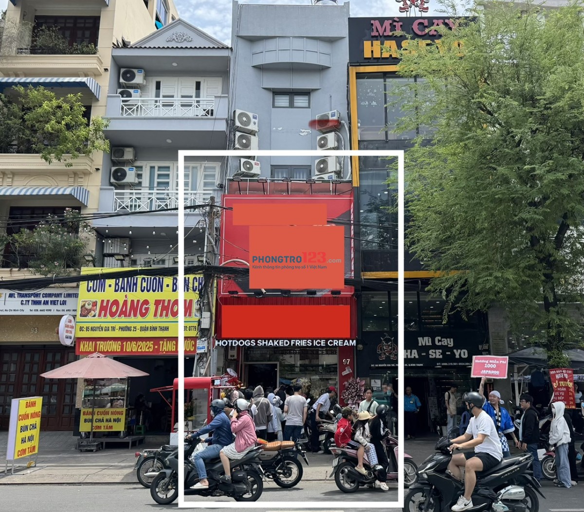  sang nhượng mặt bằng kinh doanh vị trí vàng nguyễn gia trí, bình thạnh