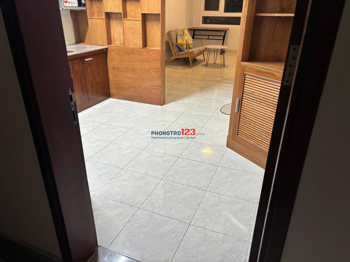 C/c 10A Trần nhật Duật, Tân Định căn 70m2, 1p ngủ, nội thất giá 11tr/th