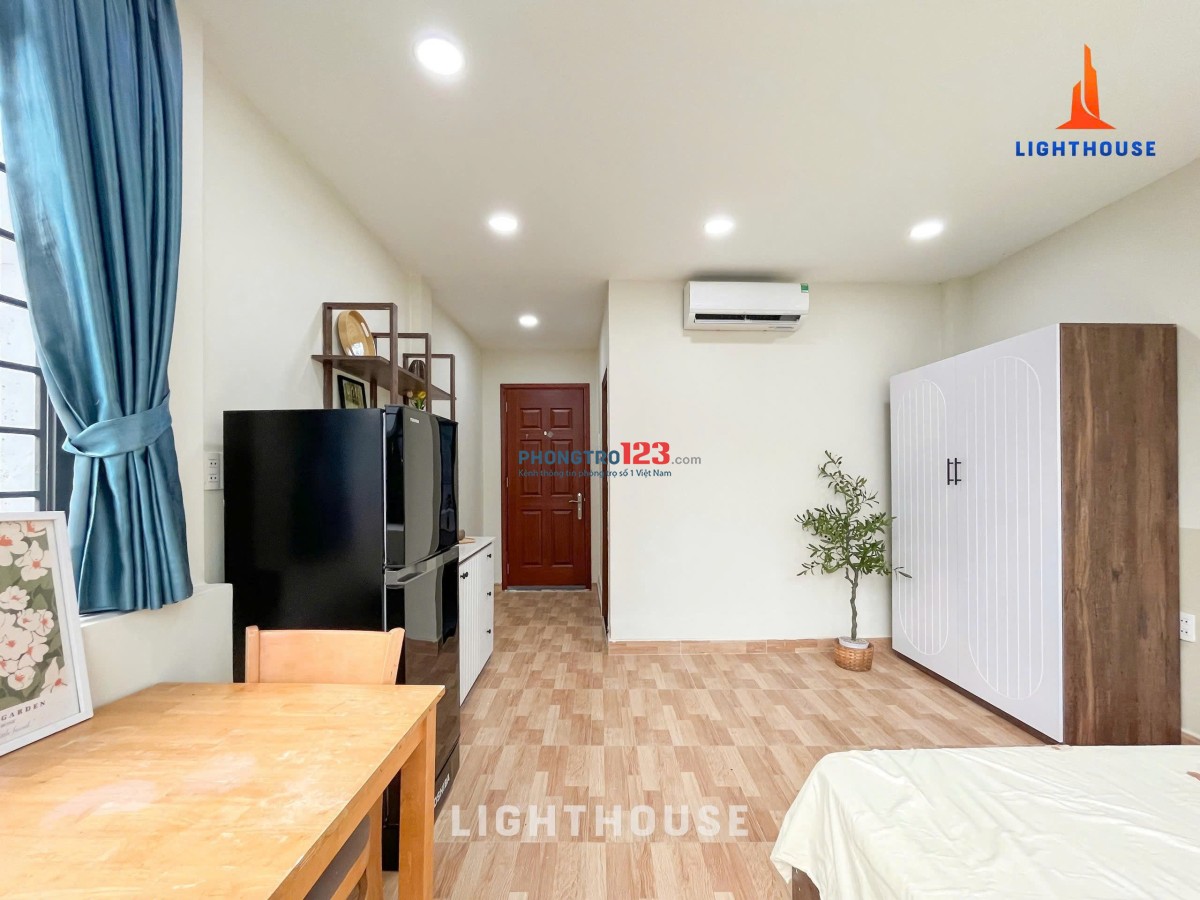  CĂN HỘ STUDIO 35M² FULL NỘI THẤT – CỬA SỔ LỚN GẦN ĐIỆN BIÊN PHỦ