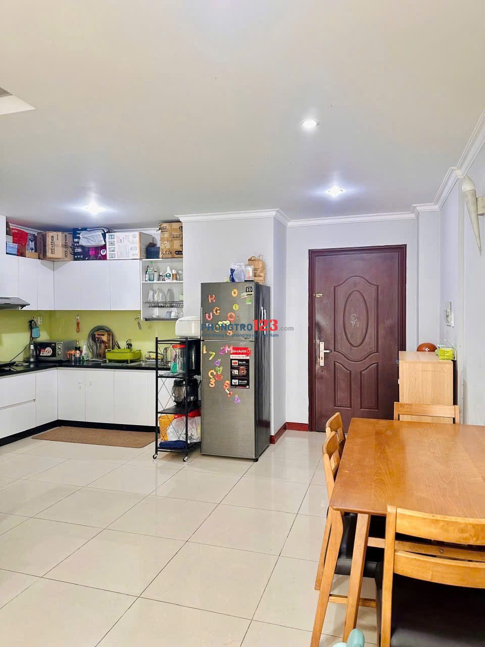 Chung cư Mỹ Đức, P22, BT: 80m2, 2PN, 2wc, Đủ Nội Thất, 12tr5/th.