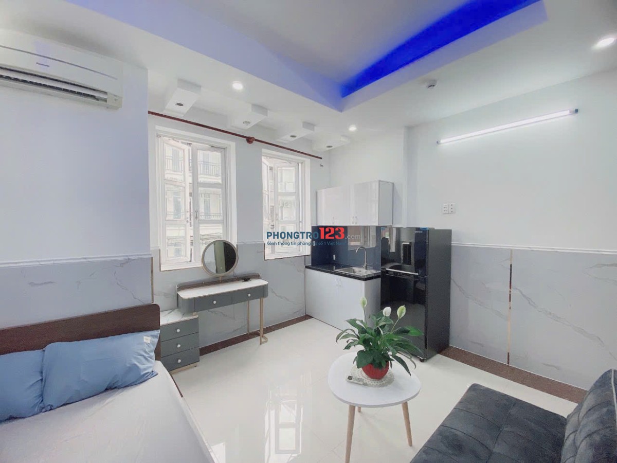 TRỌ BÌNH THẠNH GẦN Q1,Q3,NGÃ TƯ HÀNG XANH - 32m2 CỬA SỔ THOÁNG FULL NỘI THẤT - PHAN VĂN HÂN - BT