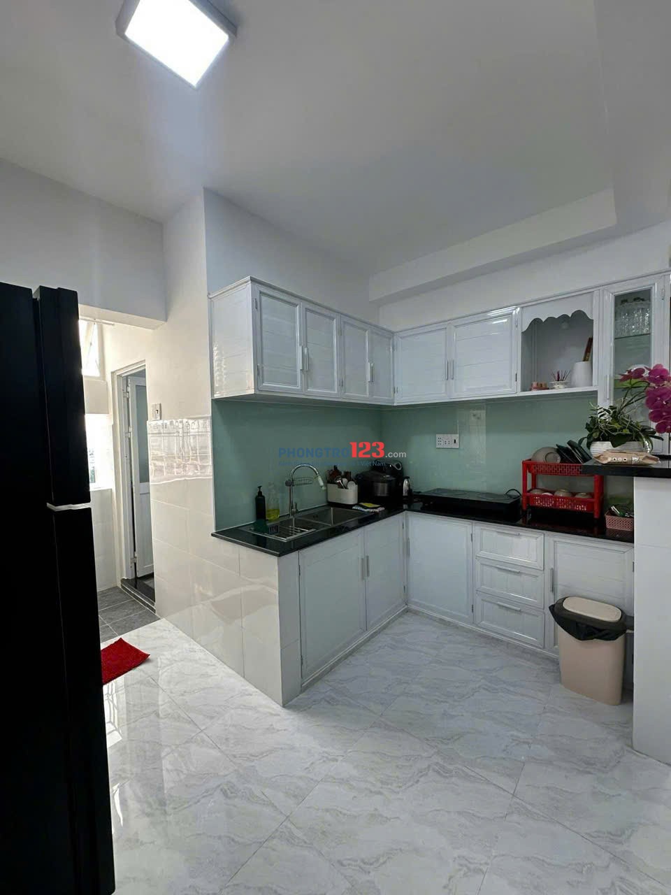 Chung cư 225 Hoàng Sa, Tân Định, Q1: 70m2, 1p ngủ, 10tr/th, full NT