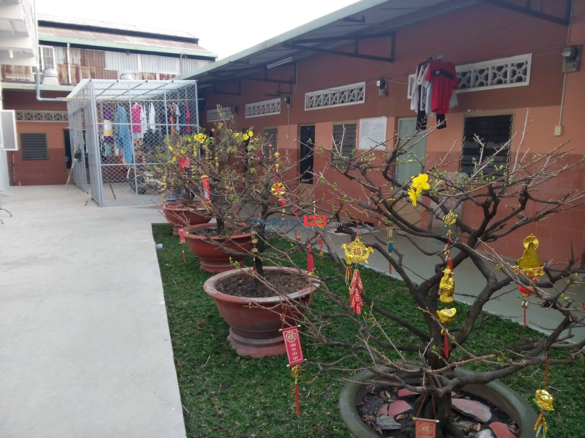 Phòng trọ lớn, gần trường Nguyễn Tất Thành, chợ Vườn Lài