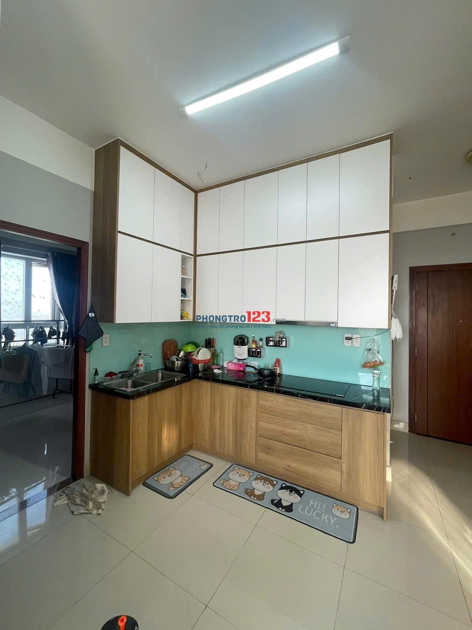 Chung cư Mỹ Phước, Bùi Hữu Nghĩa, BT: 2p ngủ, 80m2, NT đủ, 12tr/th